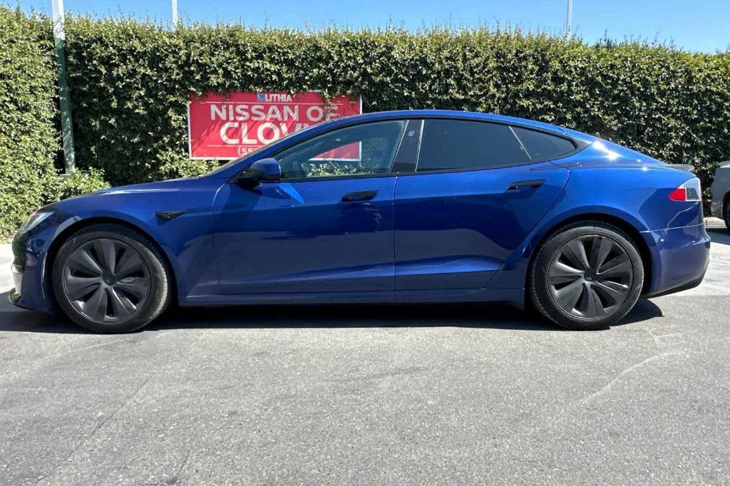 used 2021 Tesla Model S car, priced at $49,989