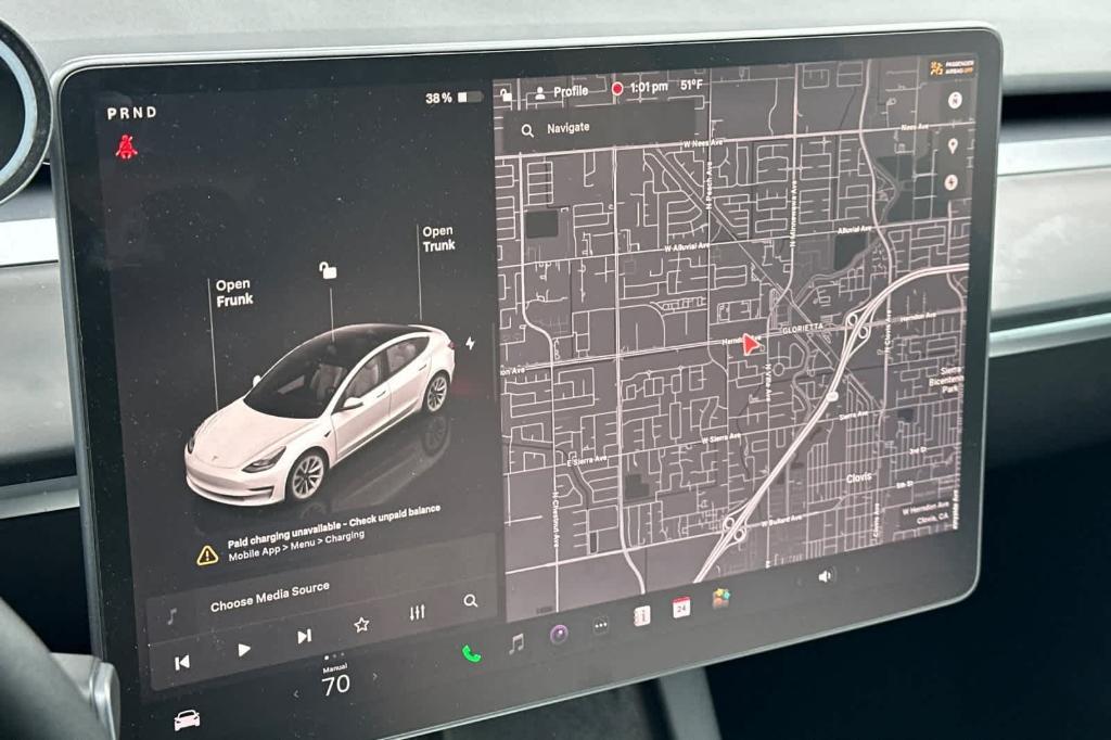 used 2022 Tesla Model 3 car, priced at $24,734