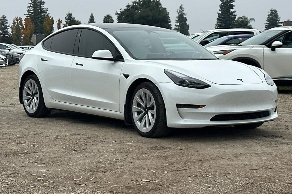used 2022 Tesla Model 3 car, priced at $24,734