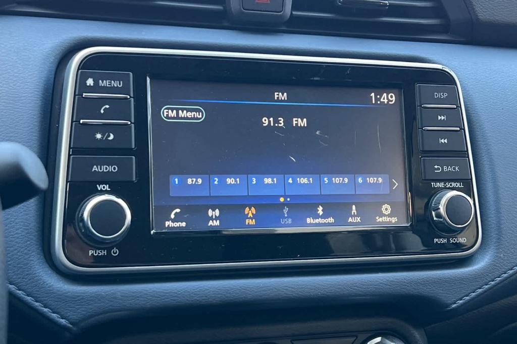 used 2025 Nissan Versa car, priced at $16,124