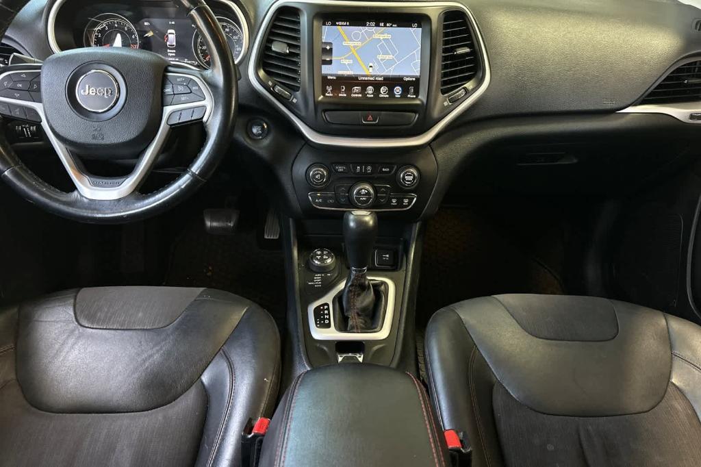 used 2015 Jeep Cherokee car, priced at $12,585