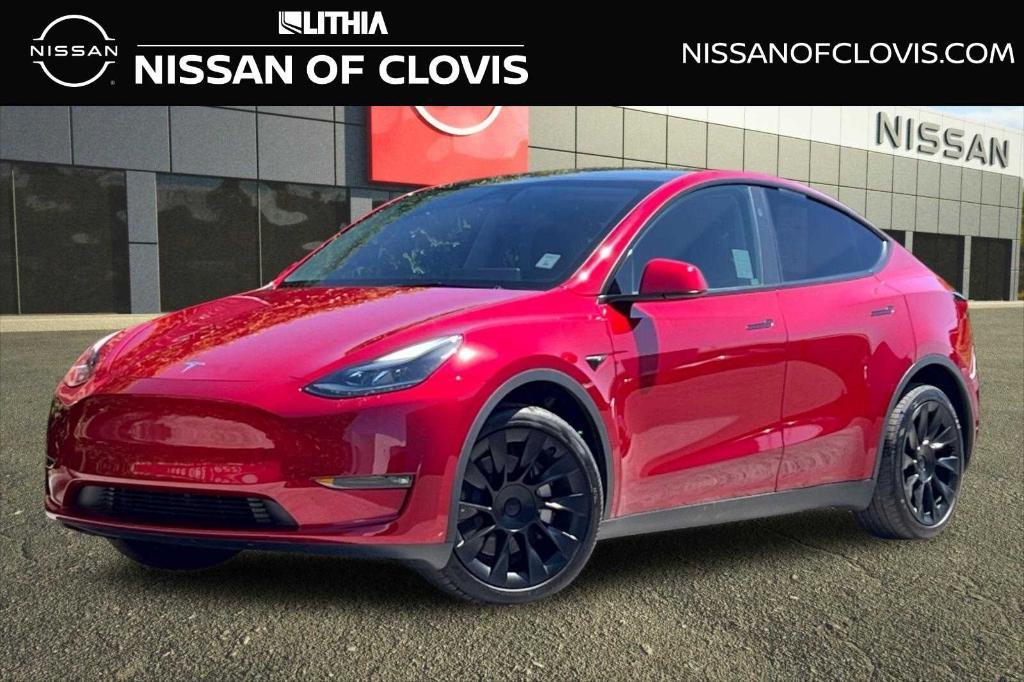 used 2025 Tesla Model Y car, priced at $39,660