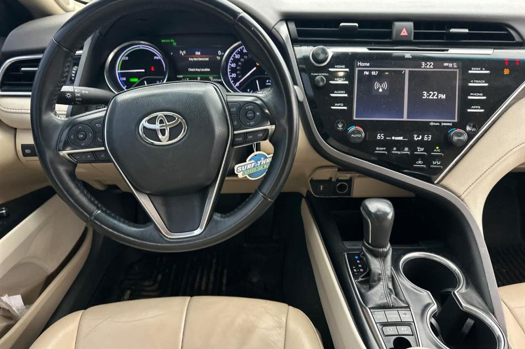 used 2018 Toyota Camry Hybrid car, priced at $18,727