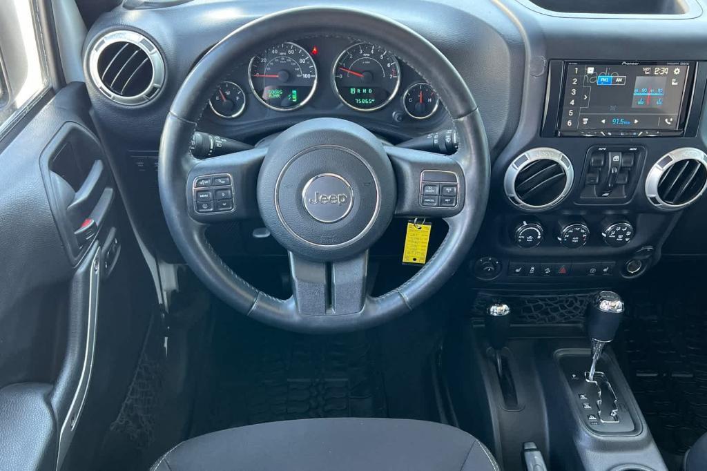 used 2017 Jeep Wrangler Unlimited car, priced at $25,563