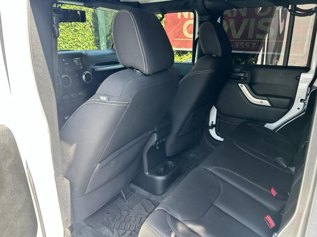 used 2017 Jeep Wrangler Unlimited car, priced at $26,214