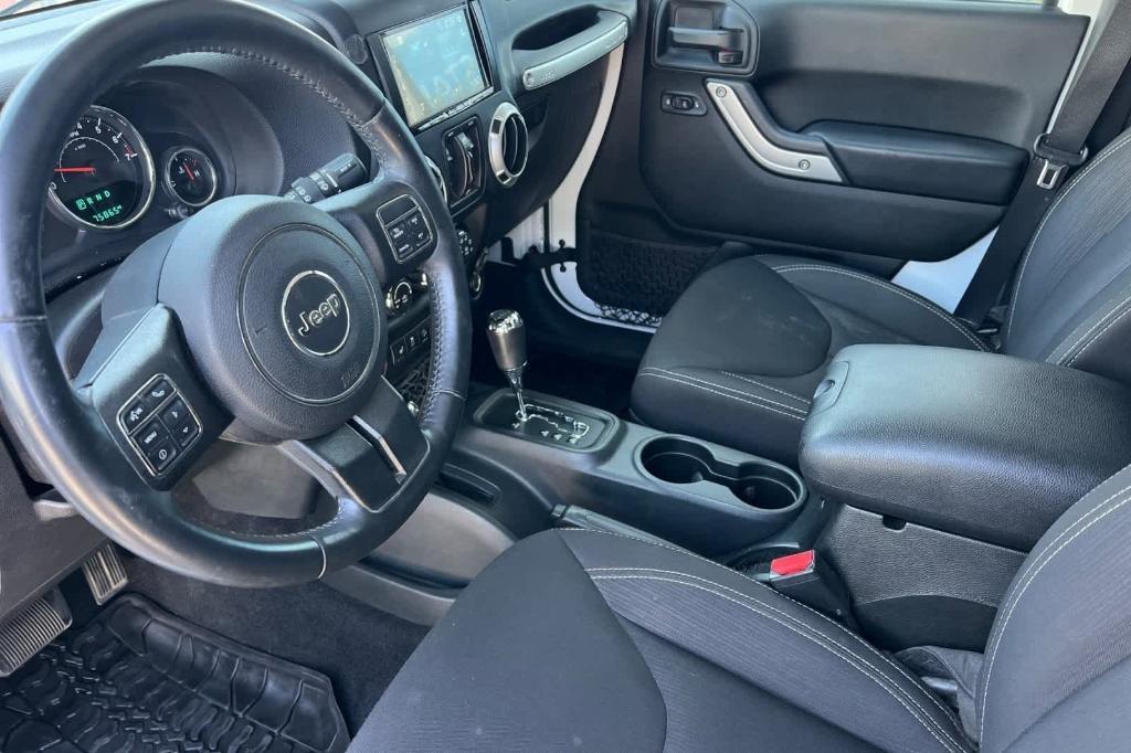used 2017 Jeep Wrangler Unlimited car, priced at $24,499