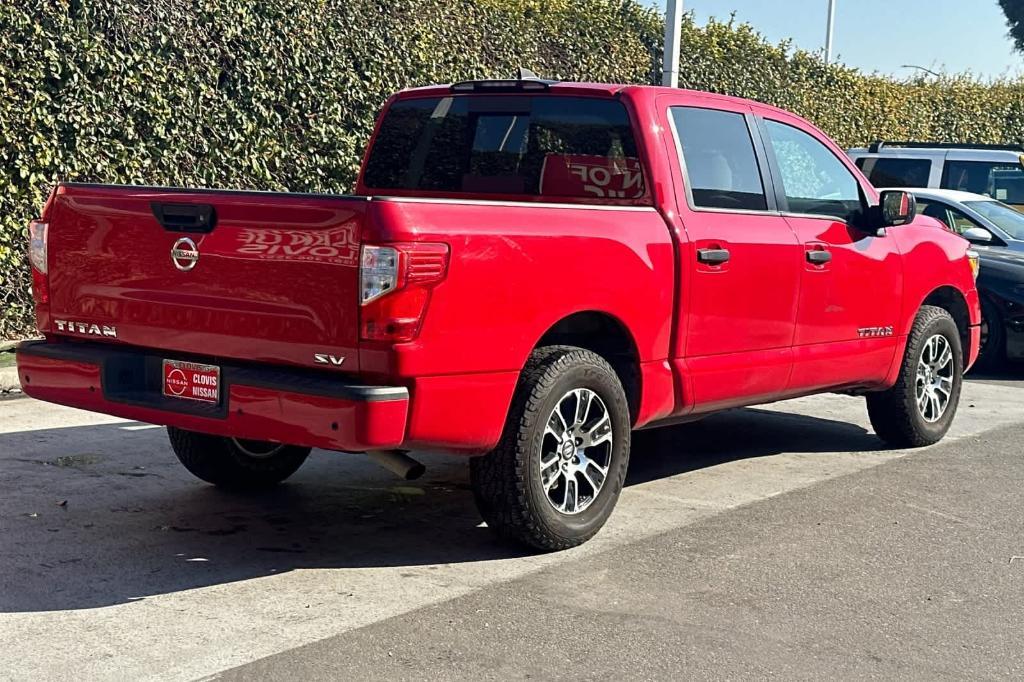 used 2022 Nissan Titan car, priced at $24,965