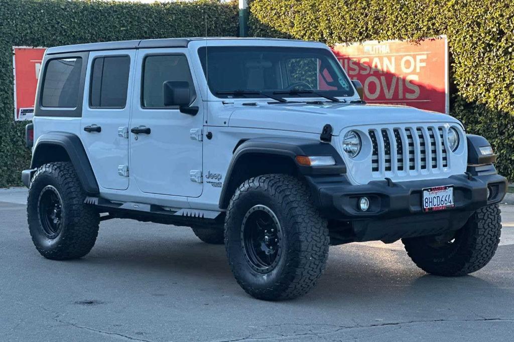 used 2019 Jeep Wrangler Unlimited car, priced at $22,999