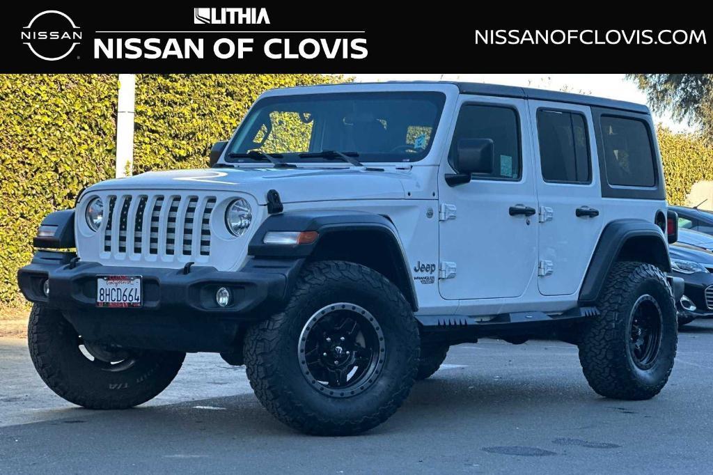 used 2019 Jeep Wrangler Unlimited car, priced at $22,999