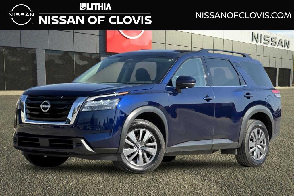 used 2025 Nissan Pathfinder car, priced at $34,946