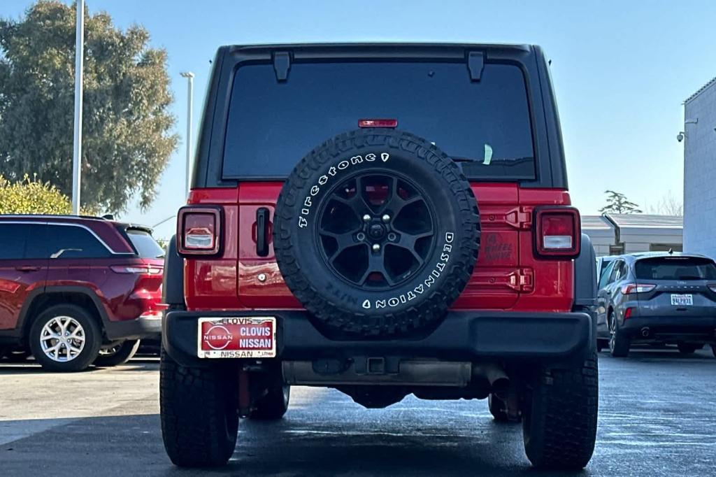 used 2020 Jeep Wrangler Unlimited car, priced at $26,995