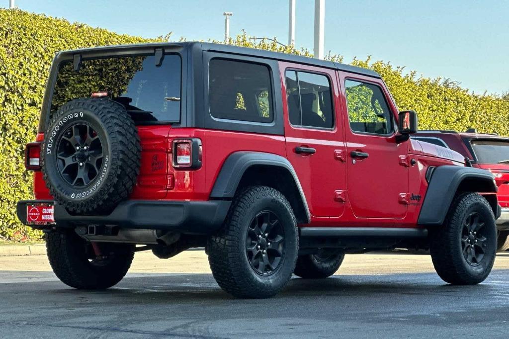 used 2020 Jeep Wrangler Unlimited car, priced at $26,995