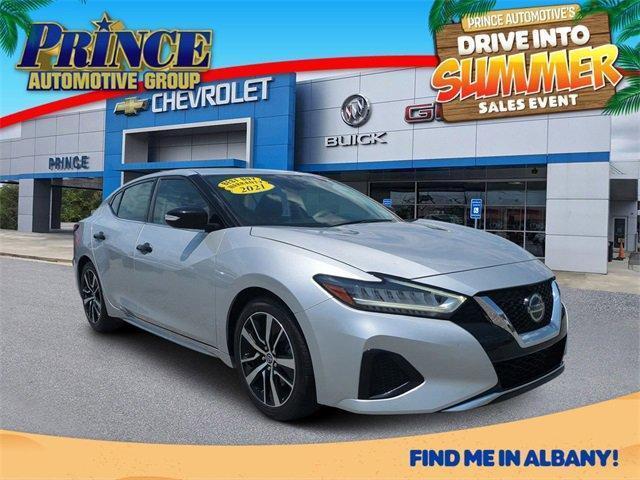 used 2021 Nissan Maxima car, priced at $24,987