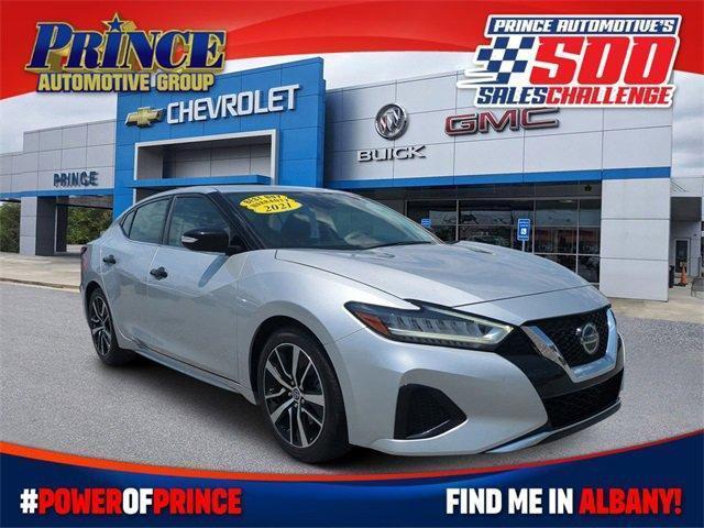 used 2021 Nissan Maxima car, priced at $24,987