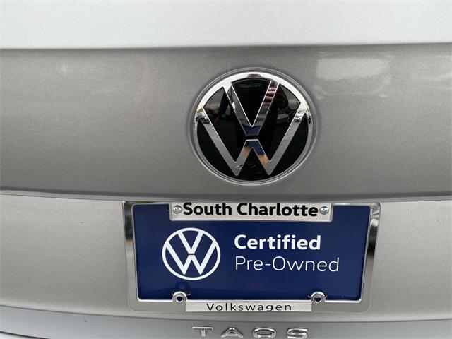 used 2024 Volkswagen Taos car, priced at $25,700