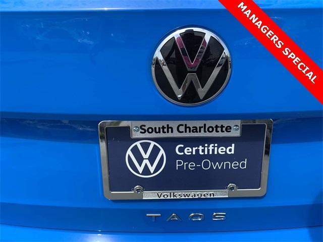 used 2023 Volkswagen Taos car, priced at $23,984