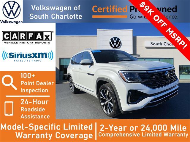 used 2024 Volkswagen Atlas car, priced at $44,994