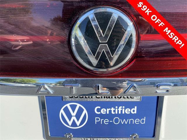 used 2024 Volkswagen Atlas car, priced at $44,994