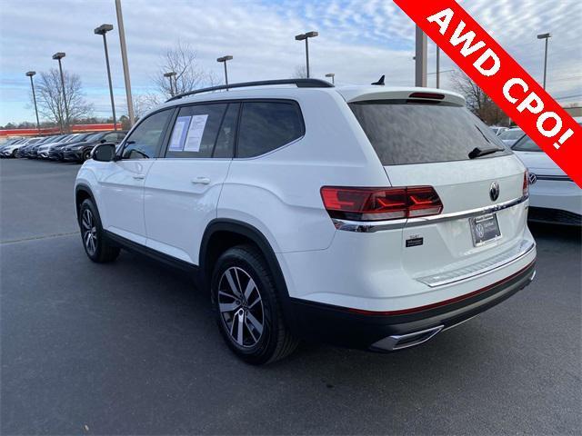 used 2021 Volkswagen Atlas car, priced at $22,683