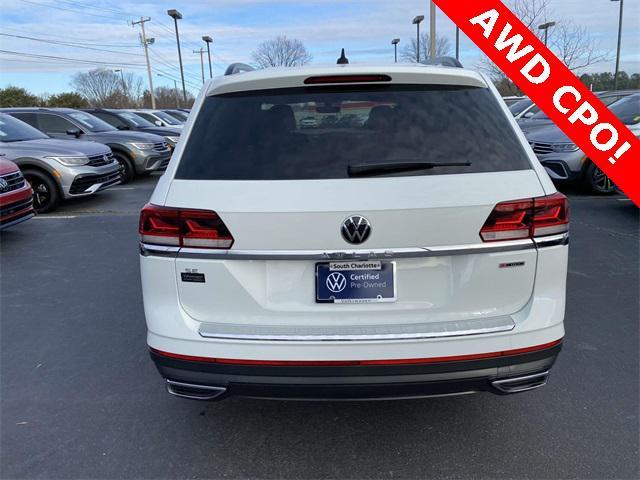 used 2021 Volkswagen Atlas car, priced at $22,683