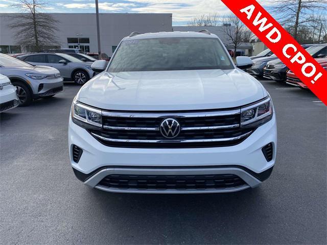 used 2021 Volkswagen Atlas car, priced at $22,683