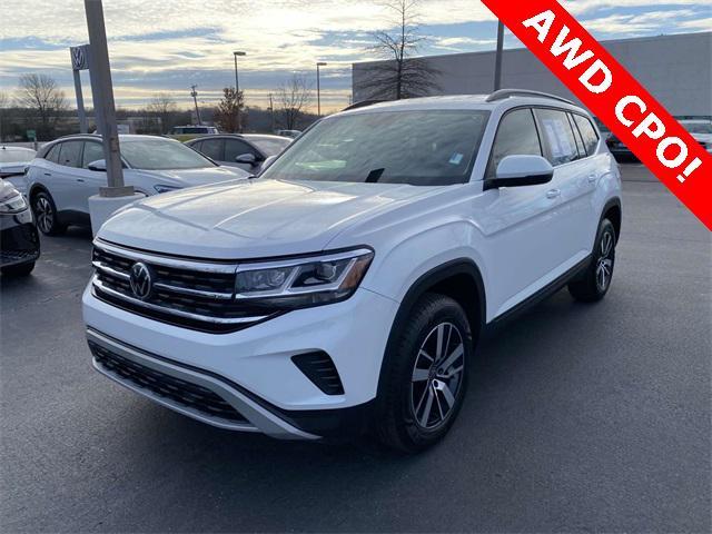 used 2021 Volkswagen Atlas car, priced at $22,683