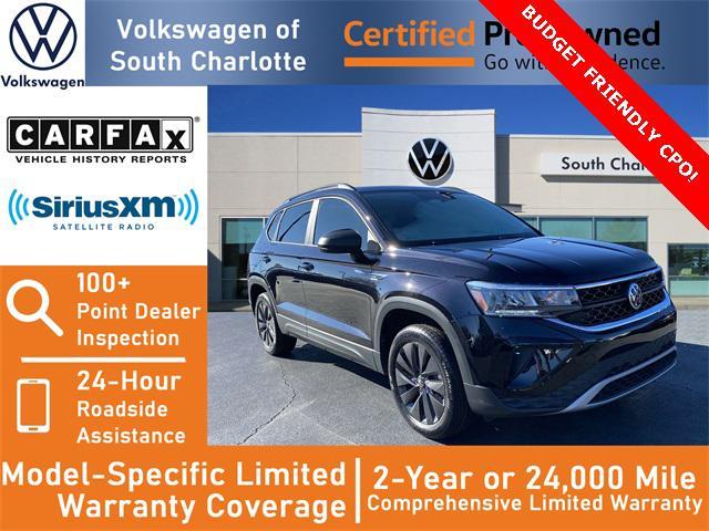 used 2022 Volkswagen Taos car, priced at $18,420