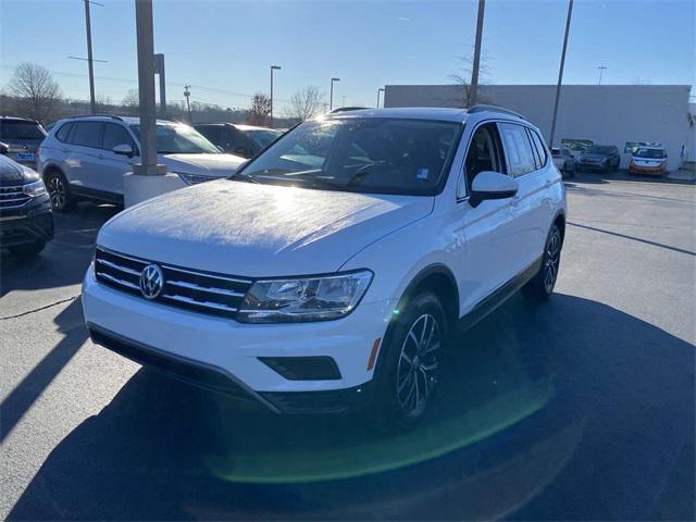 used 2021 Volkswagen Tiguan car, priced at $20,901