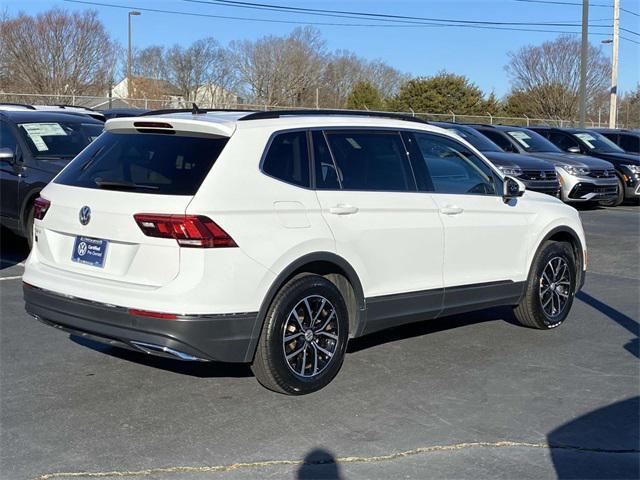 used 2021 Volkswagen Tiguan car, priced at $20,901