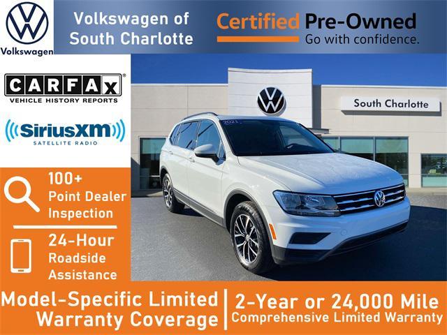 used 2021 Volkswagen Tiguan car, priced at $20,901