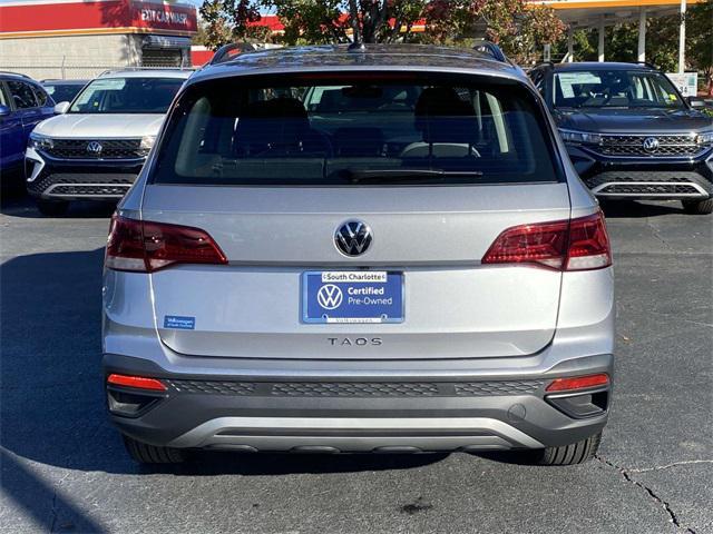 used 2024 Volkswagen Taos car, priced at $21,775