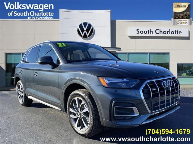 used 2021 Audi Q5 car, priced at $26,477