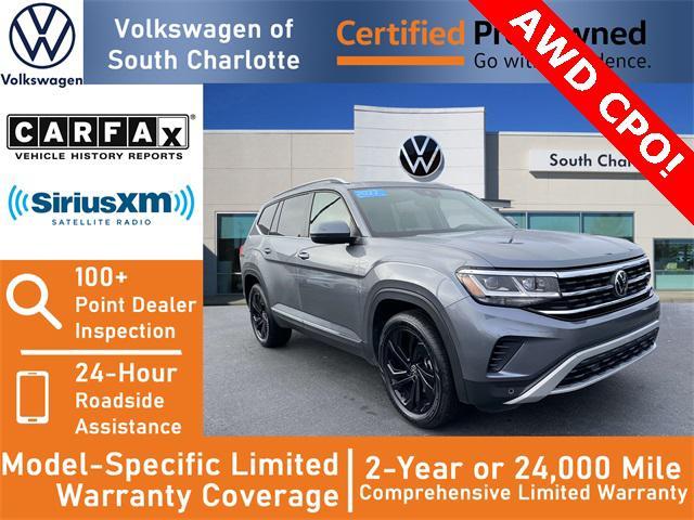 used 2022 Volkswagen Atlas car, priced at $30,877