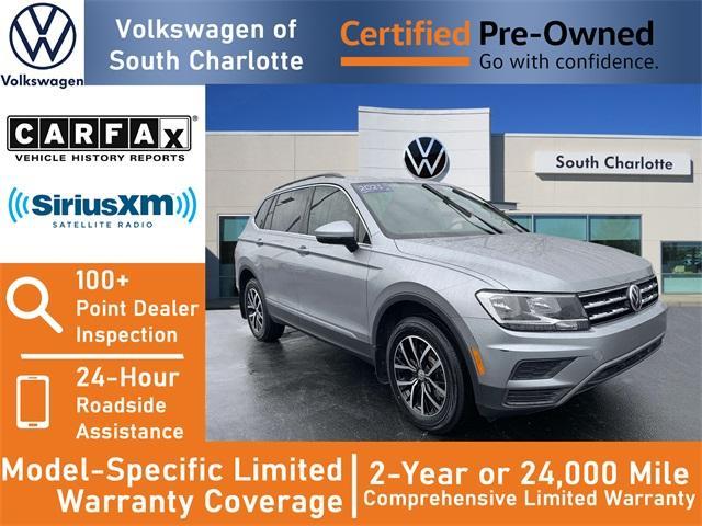 used 2021 Volkswagen Tiguan car, priced at $23,464