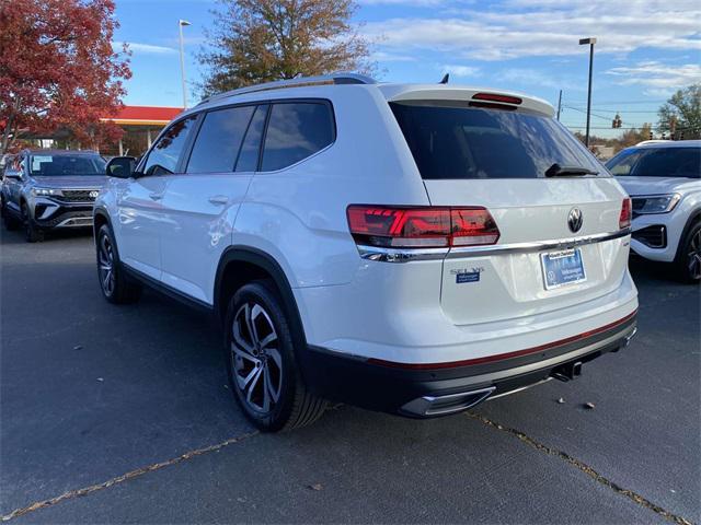 used 2023 Volkswagen Atlas car, priced at $37,000