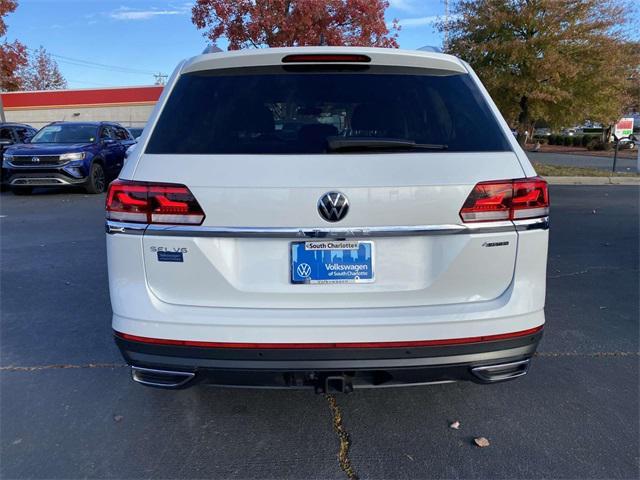 used 2023 Volkswagen Atlas car, priced at $37,000