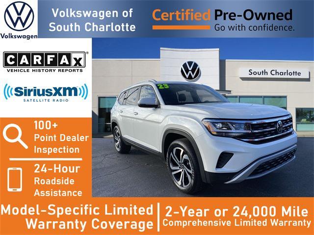 used 2023 Volkswagen Atlas car, priced at $36,652