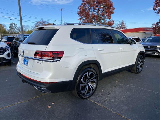 used 2023 Volkswagen Atlas car, priced at $37,000