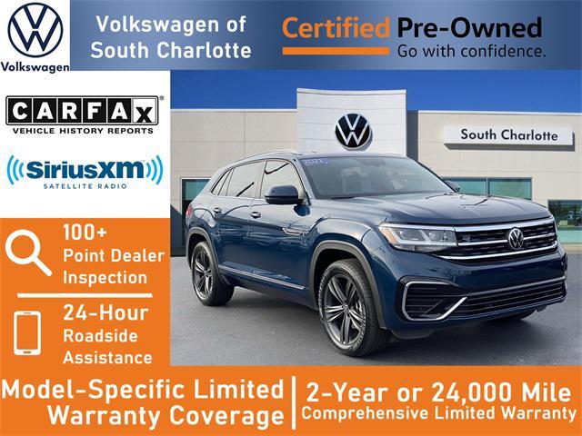 used 2021 Volkswagen Atlas Cross Sport car, priced at $26,917