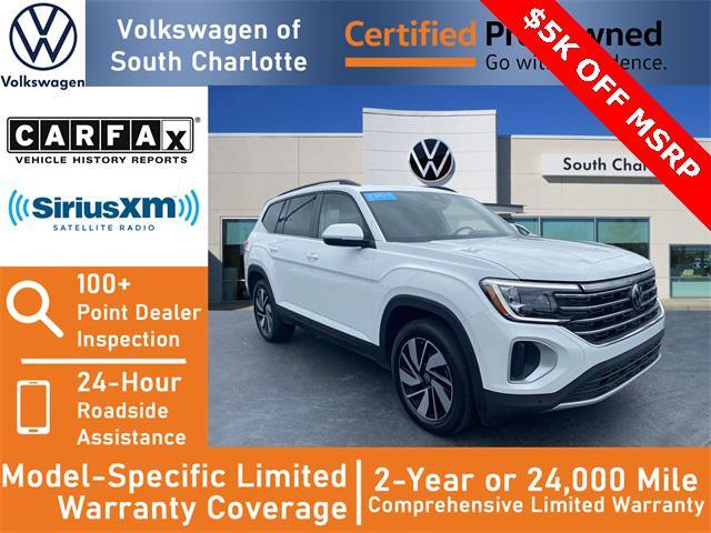 used 2024 Volkswagen Atlas car, priced at $38,628