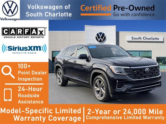 used 2024 Volkswagen Atlas Cross Sport car, priced at $43,000