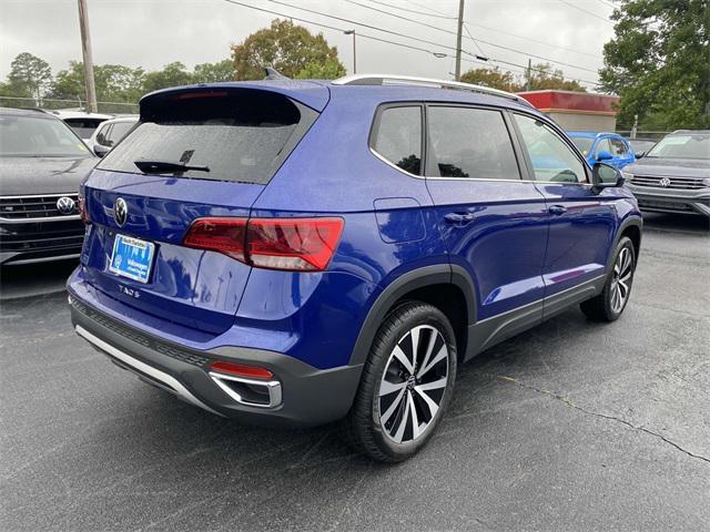 new 2024 Volkswagen Taos car, priced at $30,181