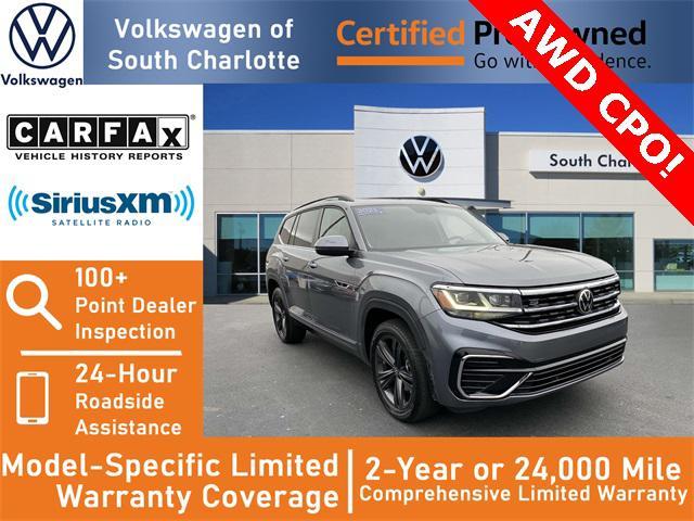 used 2021 Volkswagen Atlas car, priced at $27,992