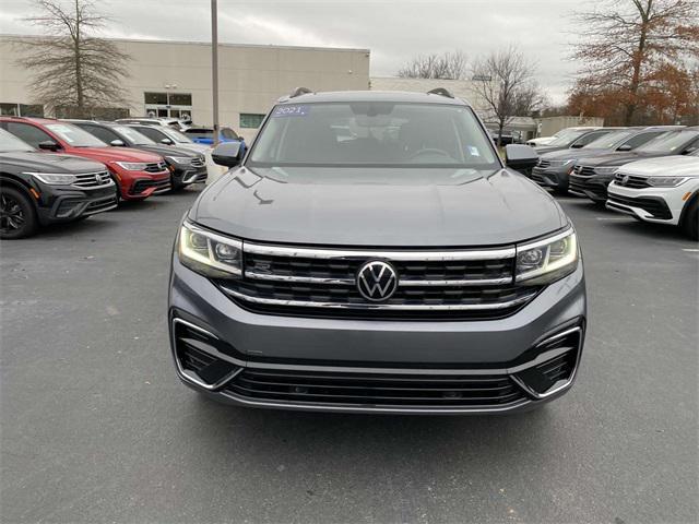 used 2021 Volkswagen Atlas car, priced at $29,300