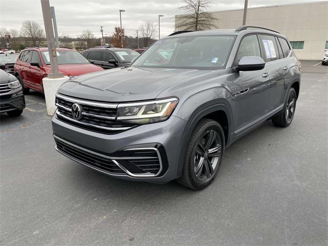 used 2021 Volkswagen Atlas car, priced at $29,300