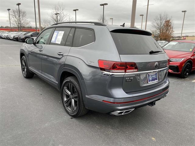 used 2021 Volkswagen Atlas car, priced at $29,300