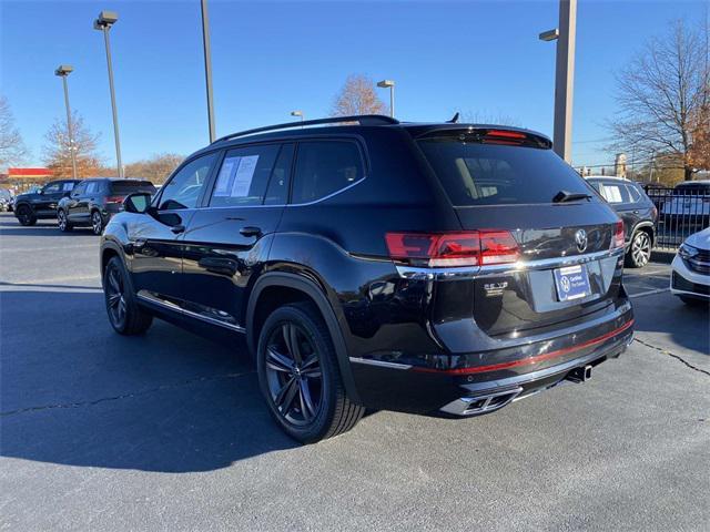 used 2021 Volkswagen Atlas car, priced at $31,000