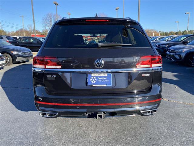 used 2021 Volkswagen Atlas car, priced at $31,000