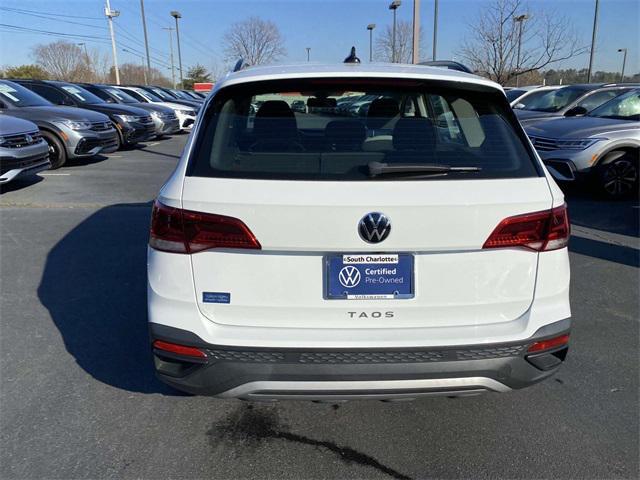 used 2022 Volkswagen Taos car, priced at $19,250