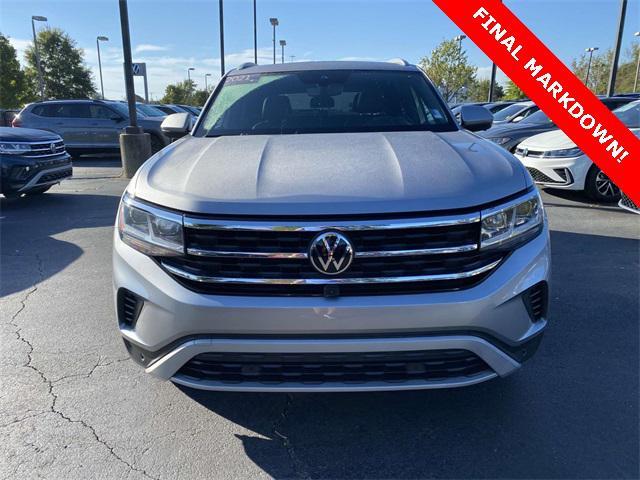 used 2021 Volkswagen Atlas Cross Sport car, priced at $31,480